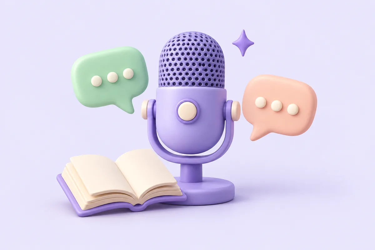 3D microphone and conversation bubbles